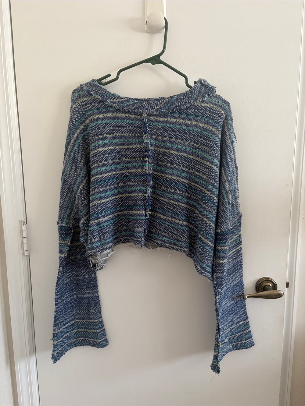 Free People Cropped Catalina Knit Sweater